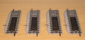 4x Fleischmann 6114 , - Spur H0 -, Entkupplungsgleisstück - Picture 1 of 2
