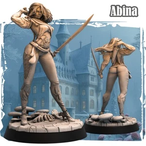 Dungeons & Dragons Playable Character - Female Human Abina - Ranger, Warrior - Picture 1 of 11