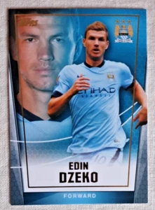 2015 Topps Premier Club Card 70 Edin Dzeko Manchester City EPL - Picture 1 of 2