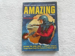 AMAZING STORIES Magazine-NOVEMBER,1955 - Picture 1 of 3