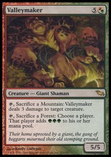 Magic the Gathering MTG Valleymaker (221) Shadowmoor   LP