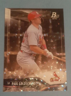 Paul Goldschmidt 2021 Bowman Platinum  Ice Foil Parallel #38 Cardinals - Image 1 of 2