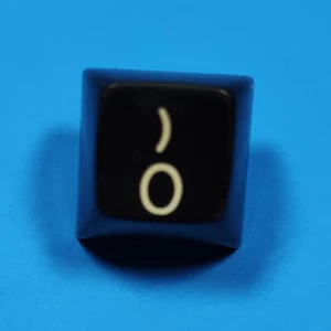 Genuine DEC VT100 terminal keyboard keycap - 0 ) Right parenthesis key - HTF - Picture 1 of 1
