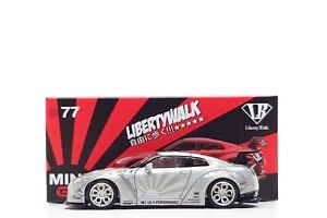 TSM Mini GT 1:64 LB Works Nissan GT-R R35 Liberty Walk - Candy Red *Chase* (#77)