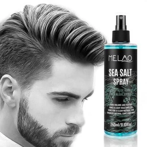 Men's Sea Salt Spray For Natural Waves, Light Hold, Shine 240ml Low V6F1 - Picture 1 of 14