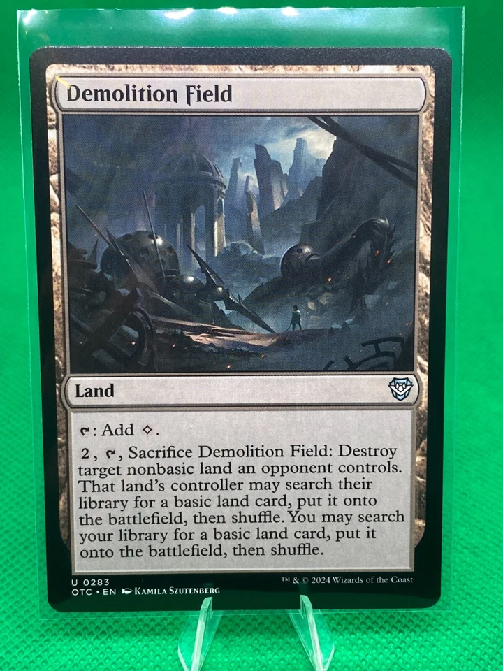 MTG - DEMOLITION FIELD - Thunder Junction Commander (U) - Image 1 of 1