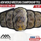 AEW World Wrestling Championship Title 6 mm 4 couches réplique ceinture adulte taille 100 %