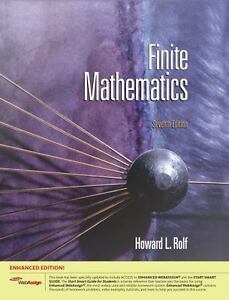 Mathématiques finies - 7e édition améliorée - Howard Rolf (bon)