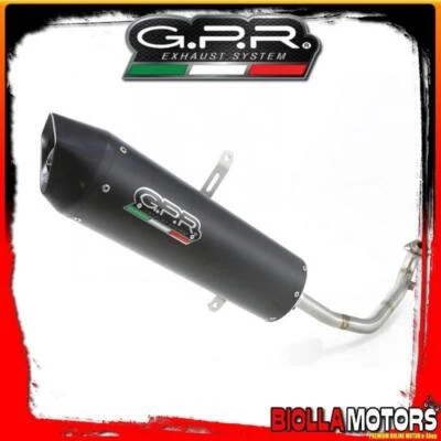 SILENCIEUX FULL GPR APRILIA MANA 850 - GT 850CC 2007-2016 APPROVED FURORE DARK A - Photo 1/4