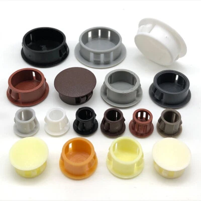 Ø5mm-60mm Bohrloch Abdeckstopfen Abdeckung Blindstopfen Lochkappen Abdeckkappen - Bild 1 von 4