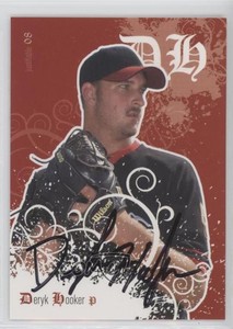 2008 Just Minors Justifiable Auto Deryk Hooker #JF-25 Auto