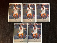 5 PANINI TENNIS ATP TOUR STICKERS 1992 STAR PLAYER IVAN LENDL # 176 MINT PSA  