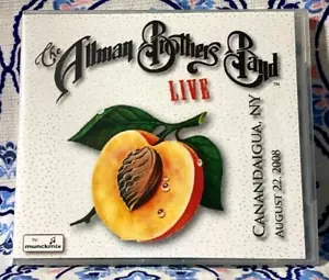ALLMAN BROTHERS BAND Live 8-22-08 2CD Candaigua NY w/ Bob Weir *New* - Picture 1 of 2