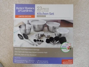 Stainless Steel Kitchen Set Mixing Bowls and Colander - Picture 1 of 2