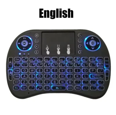 Mini Wireless Multi-media Keyboard Touch Pad Mouse Combo With Scroll Button/H... - Image 1 of 4