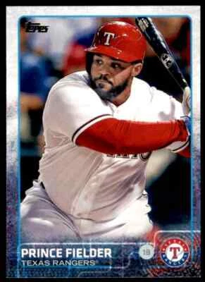 2015 Topps Series 2 Prince Fielder #422 Texas Rangers - Image 1 of 2