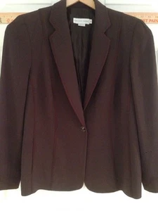 Garfield and Marks Women's 8 Brown Blazer - Picture 1 of 12