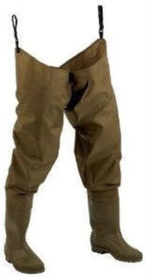 Hodgman 1261451 MKNZHIPCLTSZ7 Mackenzie PVC Hip Boot Brown Size 7 - Image 1 of 4