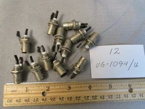 (12) Kings or Amphenol UG-1094/U - BNC Female Panel Mount - Picture 1 of 1
