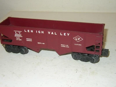 Lionel Lehigh Valley red Hopper LV 25000 NICE #6456 - Image 1 of 4
