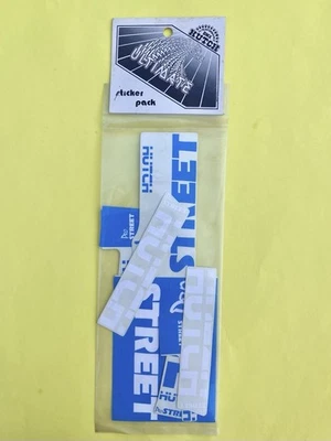 Conjunto de paquete de pegatinas de cuadro y horquilla de calle HUTCH Pro de colección original NOS Old School BMX Foto 1 de 4