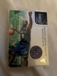 2000-01 EX - Generation E-X Courtney Alexander Jerseys (MEM, RC) - Picture 1 of 2