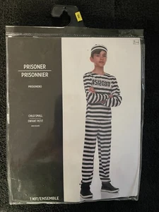 Prisoner Halloween Costume for Kids. 3 Pieces. Size Small.  NEW - Picture 1 of 8