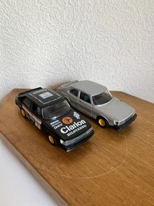 2x Saab 900 Turbo Modellauto 1:27 von Bburago Italy seltenes Modell Burago - Bild 1 von 5