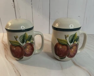 Apple Blossom Salt Pepper Shakers by Casuals By China, Kitchen, Everyday Dining - Picture 1 of 5