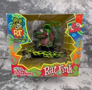 Rat Fink Green Mod Rods 2000 Figure Racing Champions 76006 Ed Roth Larry Henley - Picture 1 of 19