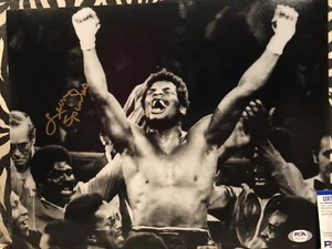 LEON SPINKS Boxing Champion Signed Autograph Auto 11x14 Picture Photo PSA/DNA - Picture 1 of 3