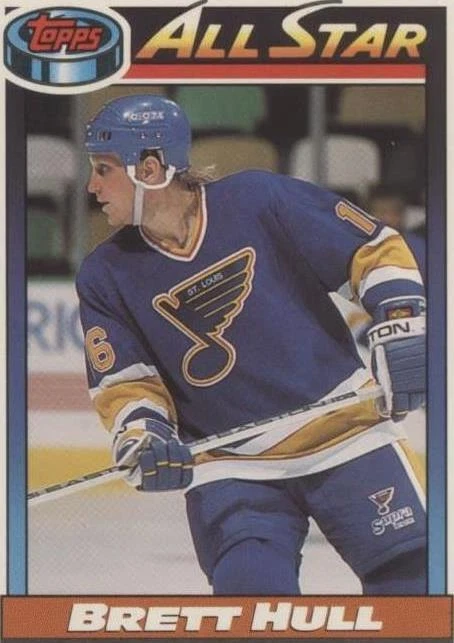 1991-92 Topps - Brett Hull #259