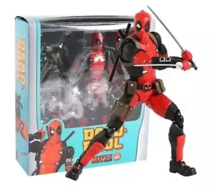 New MAFEX 082 Marvel X-MAN Avengers DEADPOOL Comic Ver Action LICENSED REPO! NEW - Picture 1 of 6