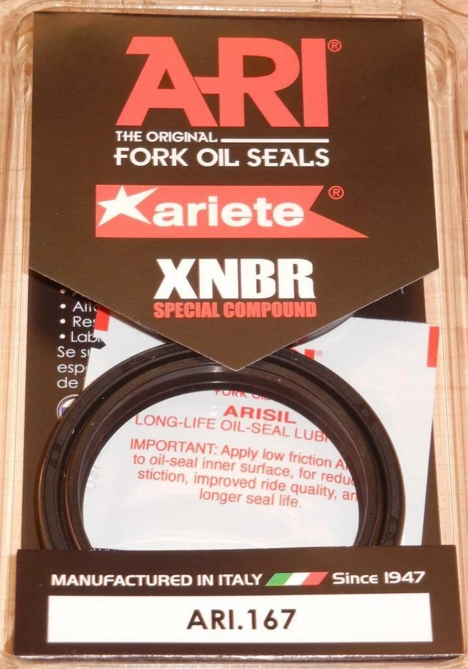 48 X 60 X 9.5-10.5mm ITALY fork seal kit Ducati MTS 48mm with SACHS KYB ARI-167 - Image 1 of 1