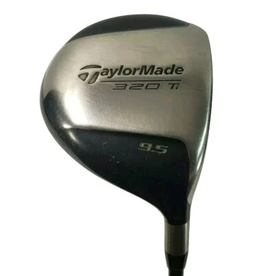 TaylorMade 320 Ti 9.5 Degree Lite S-90 Graphite Shaft Stiff Flex RH Golf Driver - Image 1 of 4