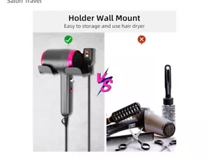 Negative Ions hair dryer -With diffuser And Wall Mount - Picture 1 of 8