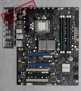 LGA775 Intel DX38BT, chipset iX38 MoBo con CPU C2Q Q6700, escudo de E/S y 8 GB de RAM - Imagen 1 de 20
