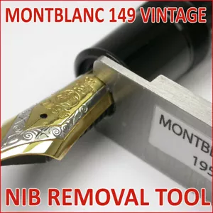 1950-2014 MONTBLANC MASTERPIECE 149 NIB REMOVAL TOOL FOUNTAIN PEN REPAIR WRENCH - Picture 1 of 9