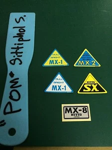 Nitto Mx-1-2-8 Decal Replacement Oldschool Bmx Japan Stem - Picture 1 of 2