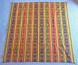 Tela Multicolor Peruana - Mantel - Alfombra - Manta - Imagen 1 de 8