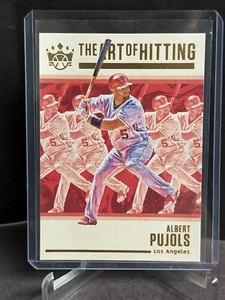 2021 Diamond Kings The Art Of Hitting #8 Albert Pujols