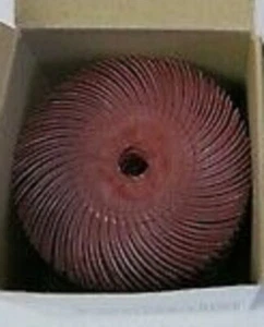 40% Off 80 Each 3M Scotch-Brite 3"x3/8" 220 Grit Radial Bristle Thin Disc 30128 - Picture 1 of 1