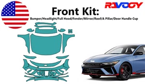 For Hyundai Elantra N N-Line 2024-2025 Front Paint Protection Film PreCutKit PPF - Picture 1 of 7