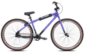 29" Thruster Free-Style BMX Bike w/ Front & Rear Pegs and Rear Handbrake, Purple - Picture 1 of 12