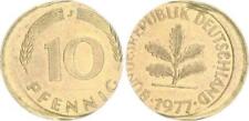 Vorzügliche 10 Pfennigmünzen der BRD (ab 1950)