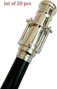 Brass Telescope Fold able Hidden Spy Wooden Cane Walking Stick Nautical Gift - Picture 1 of 4