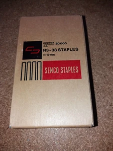 Orgánico. Pinzas Senco A06 BCA - 20.000 unidades / Tamaño 4,8 x 9,5 mm - Imagen 1 de 5