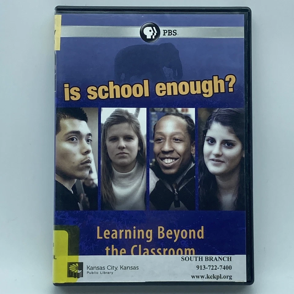 Is School Enough?: Learning Beyond the Classroom DVD OOP 2013 PBS EX-LIBRARY - Image 1 of 4