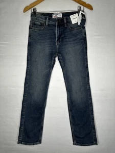 Abercrombie Kids Skinny Jeans Boy’s Size 11/12 Comfort Adjustable Waistband NEW - Picture 1 of 10
