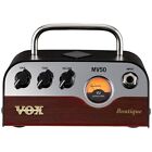 Vox MV50-BQ Boutique Compact Head Guitar Amplifier  Equipped with Nutube 6P1